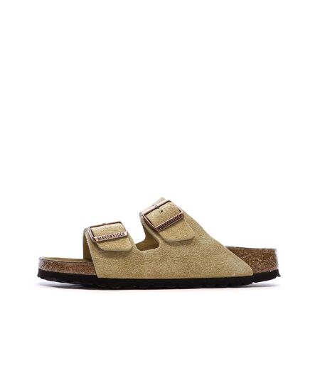 Sandales latte crème mixte birkenstock arizona