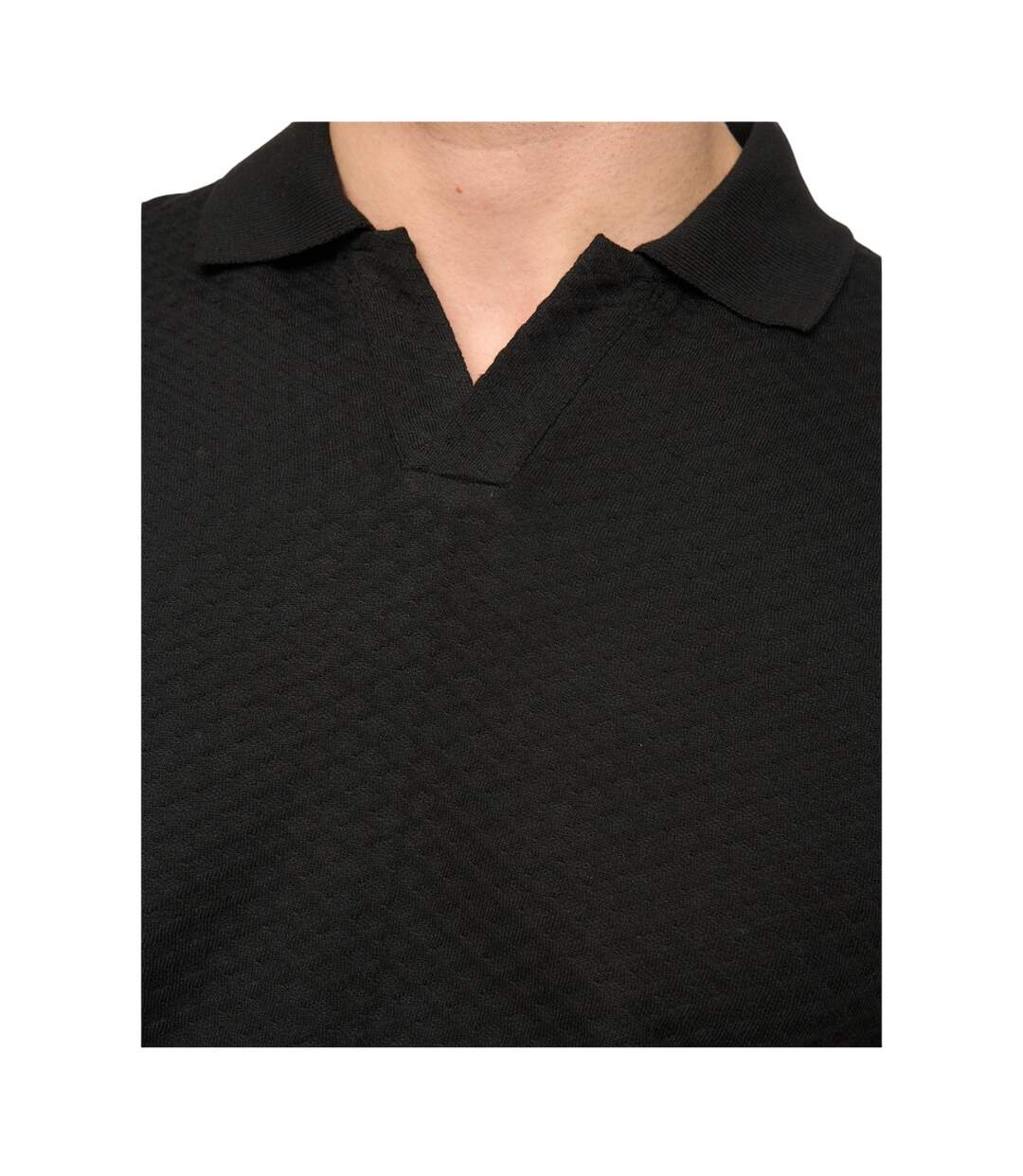 Mens Morwin Polo Shirt Black Duck And Cover-3