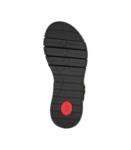 Sandales Compensé Cuir Tamaris Comfort