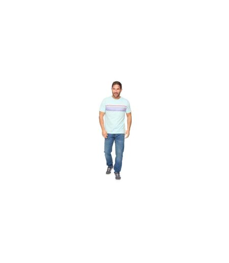 T-shirt Laylen Homme Bleu Canard À Rayures Bewley & Ritch