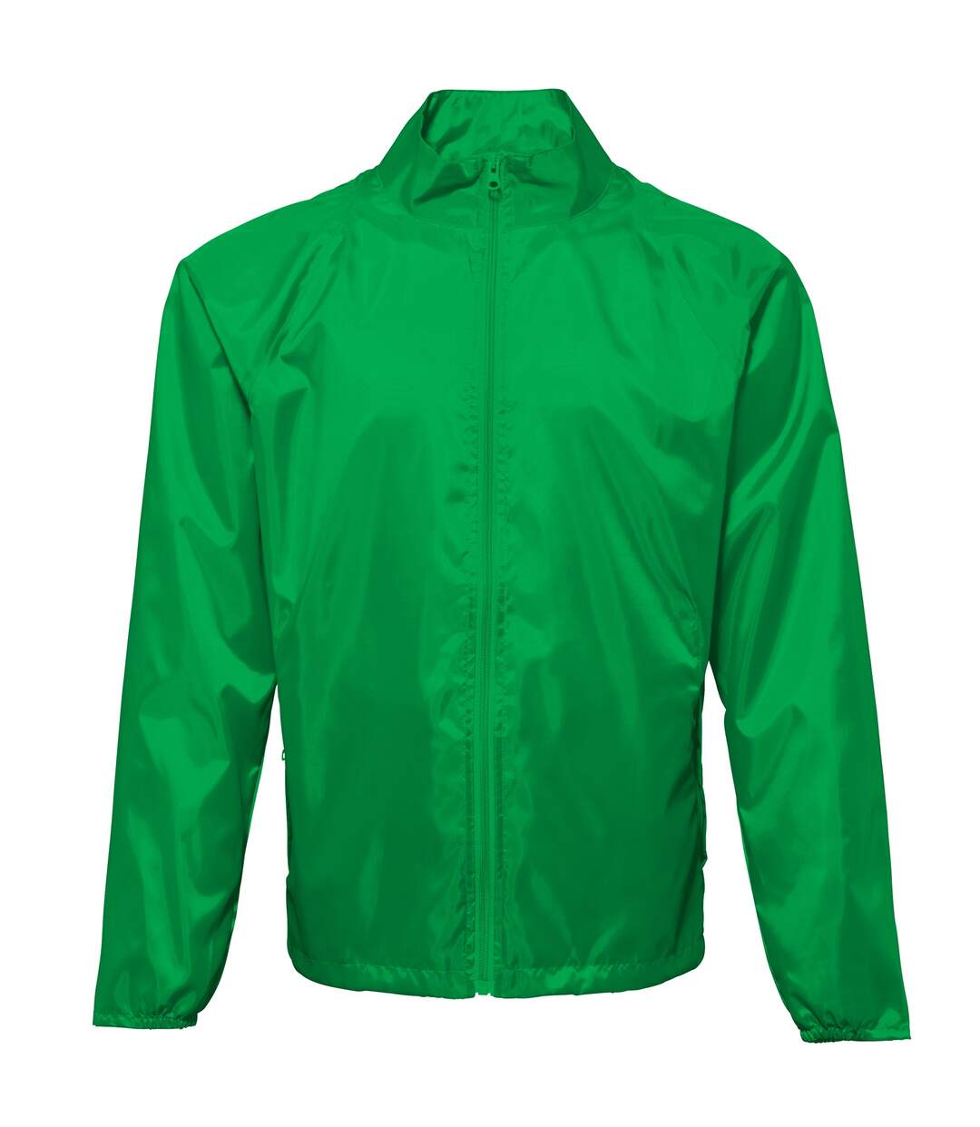 2786 Unisex Lightweight Plain Wind & Shower Resistant Jacket (Kelly)