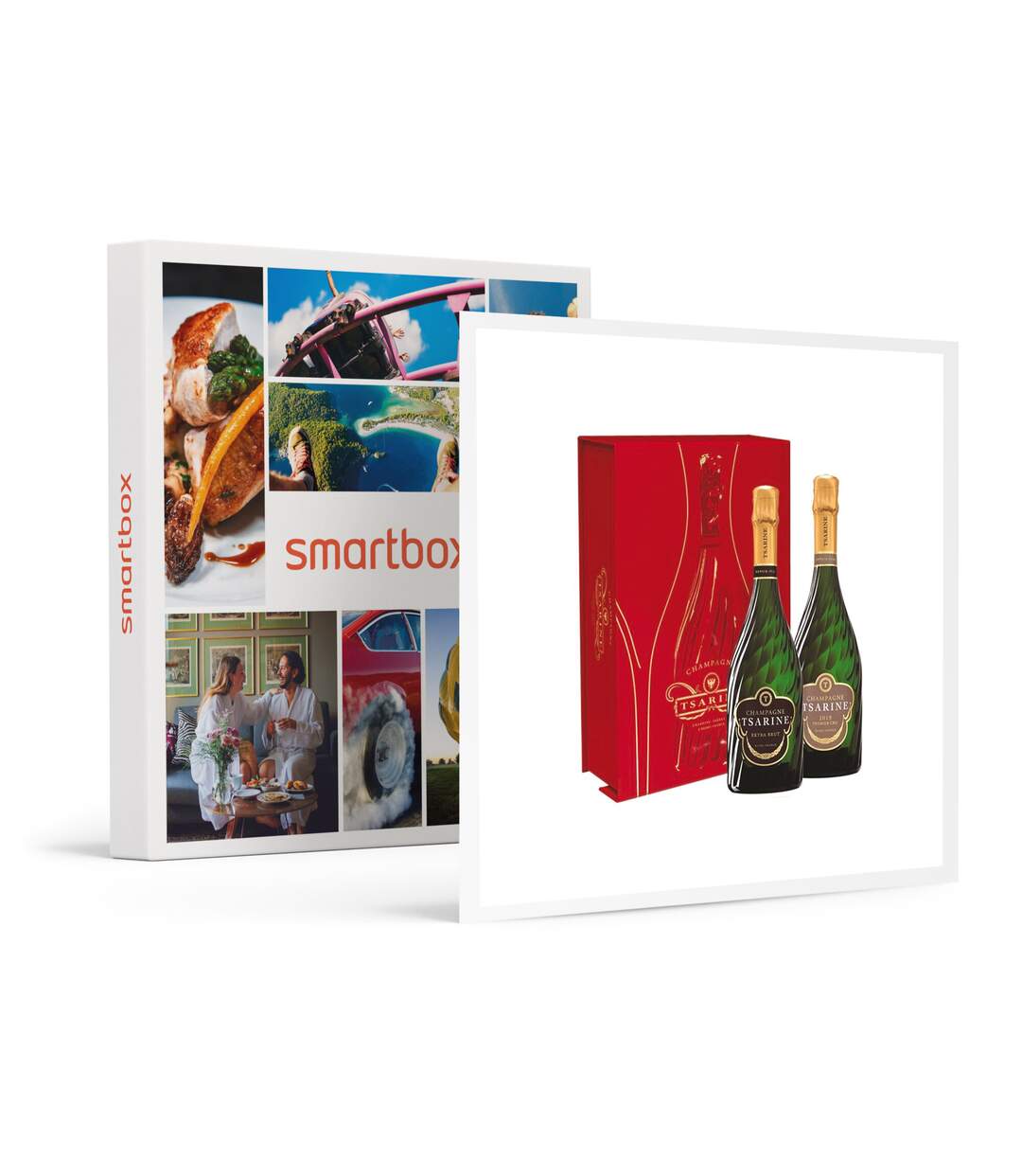 Coffret 2 bouteilles de champagne Tsarine - SMARTBOX - Coffret Cadeau Gastronomie