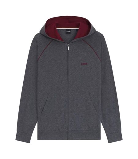 Veste À Capuche Mix&match Homme Anthracite Boss