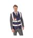 Unisex adult security vest navy SAFE-GUARD by Result