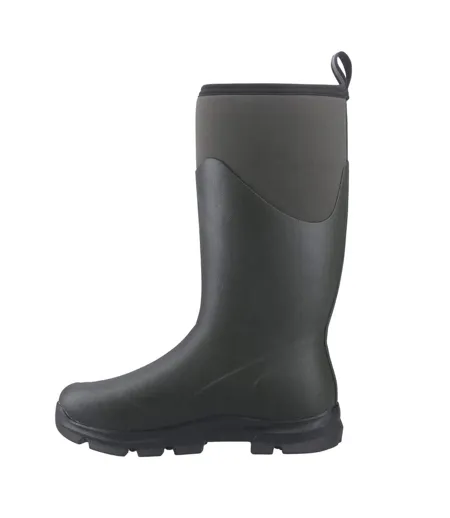 Mens Rancher Wellington Boots Dusty Olive Black Muck Boots