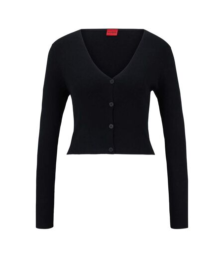 Cardigan Sanderin Femme Noir Hugo