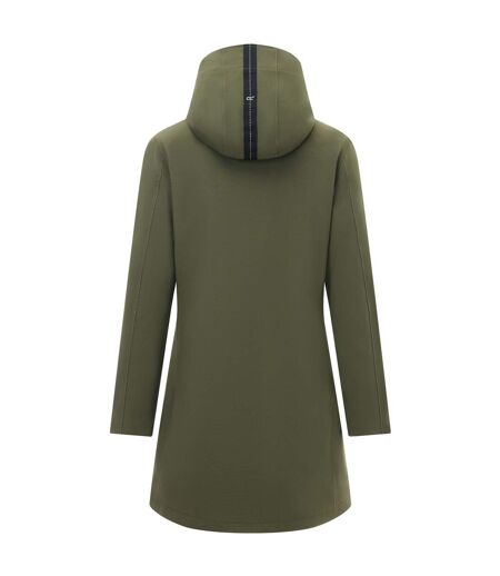 Womens/ladies Denbury 3 In 1 Jacket Dark Khaki Black Regatta