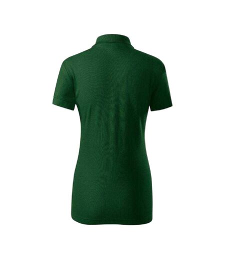 Polo Manches Courtes Joy Femme Vert Foncé Piccolio
