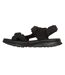 Mens Flat Sandals Black Skechers-2
