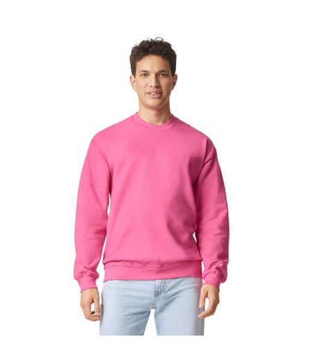 Sweat Softstyle Adulte Rose Foncé Gildan