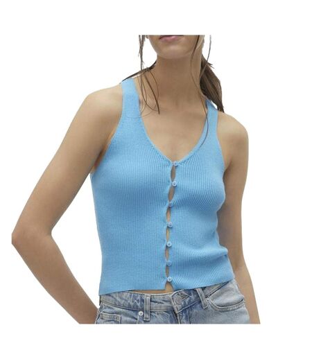Top bleu femme vero moda gold