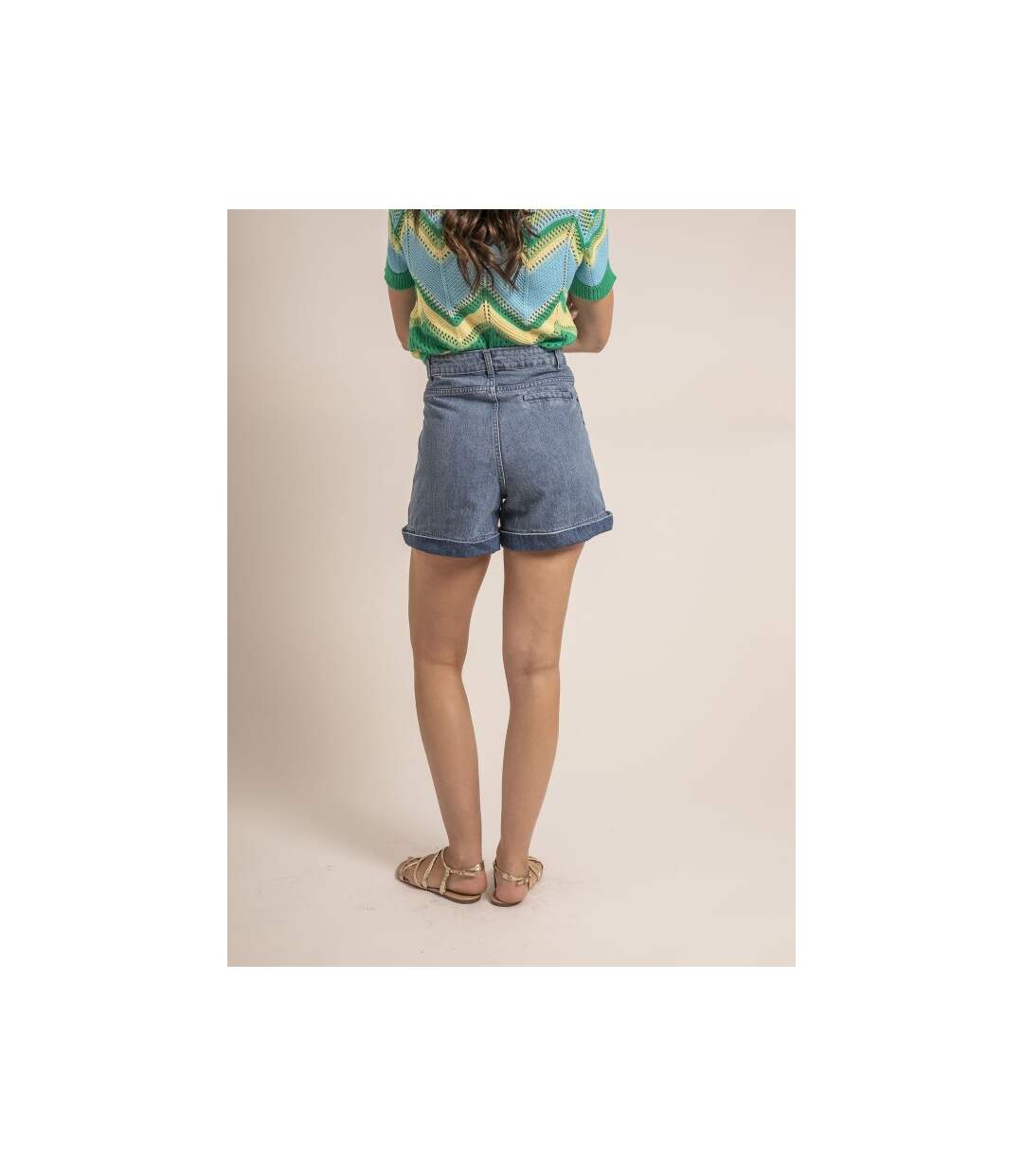 Short denim clous XIMOLI - Dona X Lisa-2