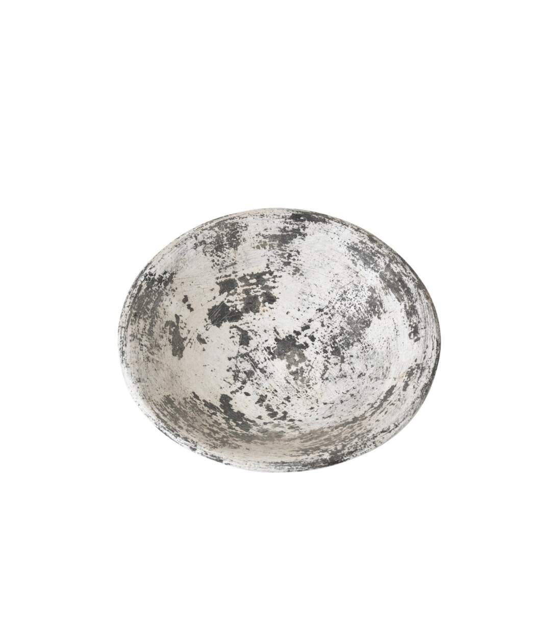 Coupelle Déco en Terre Cuite Ruby 46cm Noir & Blanc-2