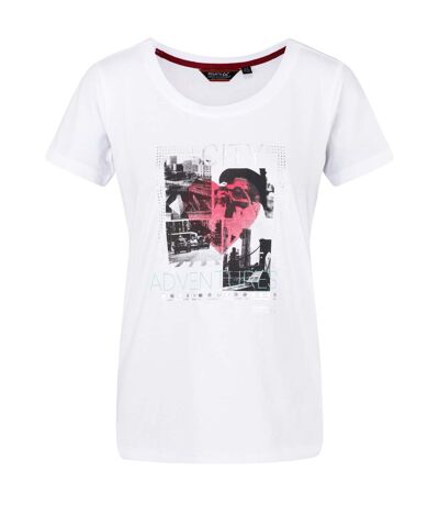 Regatta - T-shirt imprimé FILANDRA - Femmes (Blanc) - UTRG5064