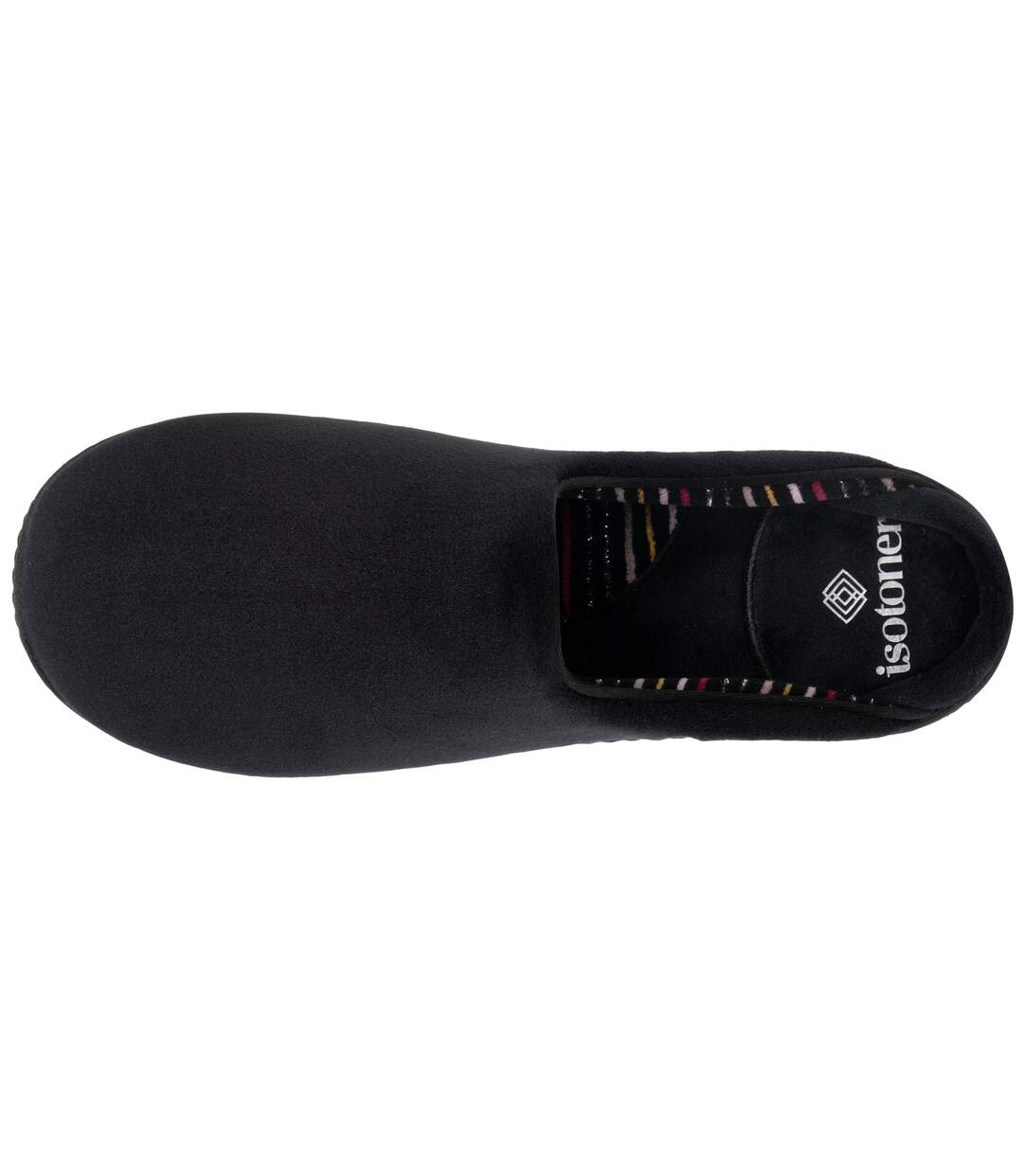 Isotoner Chaussons Mules femme ultra confortables et légers, mousse à mémoire de forme-2