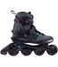 Patins À Roulettes Alignées Weft Thread Homme 44 Fr Bleu Gris Roces-4