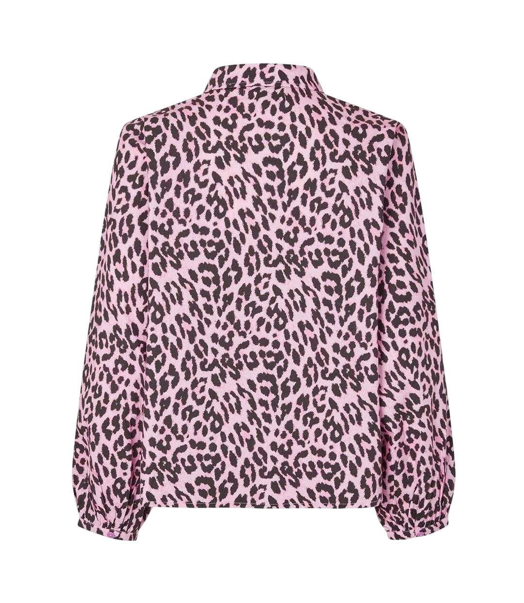 Chemise Motif/style Léopard Ellie Femme Rose Clair Lollys Laundry-3