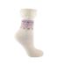 1 Pack Ladies Turn Over Top Warm Nordic Bed Socks for Winter-1