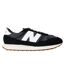 Mens 237 Retro Suede Trainers Black Grey New Balance-1