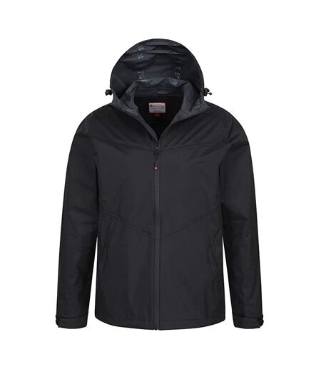 Mens Rift Extreme 2.5 Layer Waterproof Jacket Black Mountain Warehouse