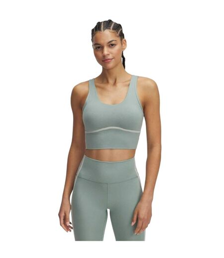 Womens/ladies Meridian Sports Bra Green Under Armour