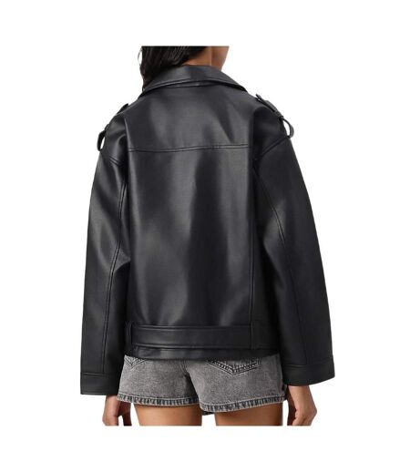 Veste oversize noire femme noisy may paulina - l