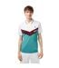 Polo Tennis Daniil Medvedev Homme Blanc Bleu Lacoste-1