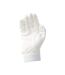Adults Cotton Pimple Palm Riding Gloves Brown Hy5-2