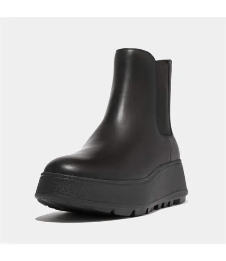 Bottines Chelsea F-mode Femme Noir Fit Flop