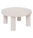 Table basse en bois TELLA - Crème-1