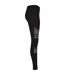 Legging Motif/style Crochet Femme Noir Urban Classics-4
