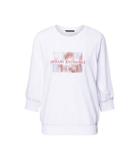 Sweat Manches ¾ Femme Blanc Armani Exchange
