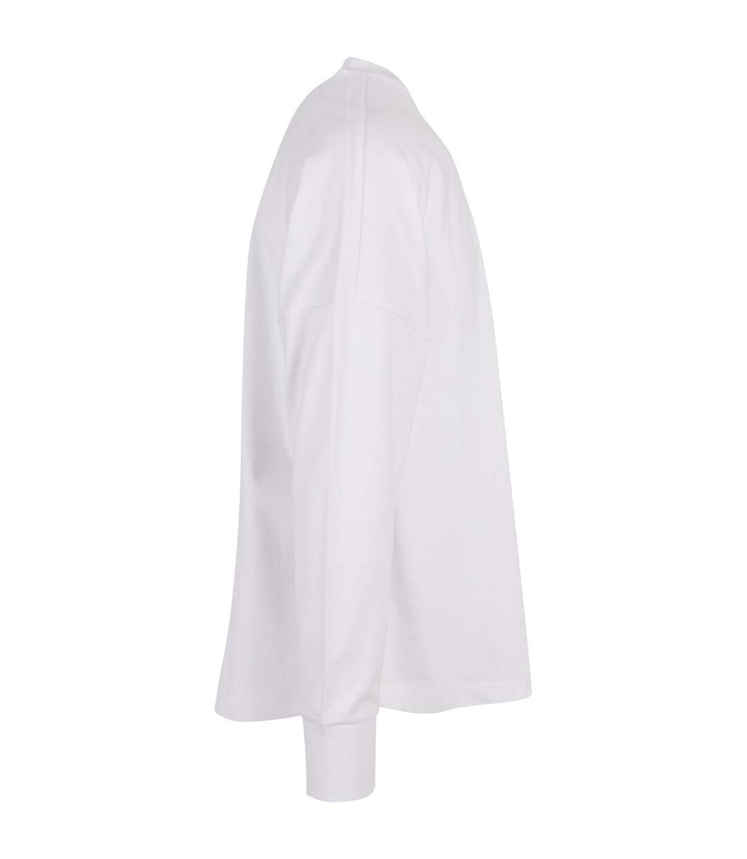 T-shirt Manches Longues Adulte Blanc Build Your Brand-3
