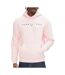 Sweat à capuche homme rose tommy hilfiger linear logo - l-1