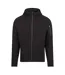 Mens Awdis Adapt Fleece Full Zip Hoodie Jet Black Just Cool-1