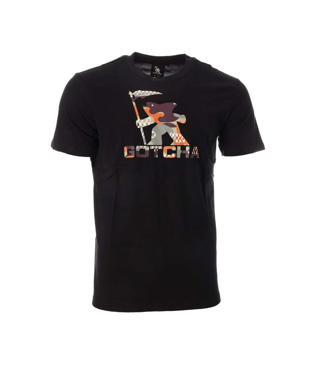 T-shirt noir homme gotcha fishman 970950 - 3xl-1