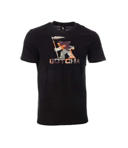 T-shirt noir homme gotcha fishman 970950 - 3xl