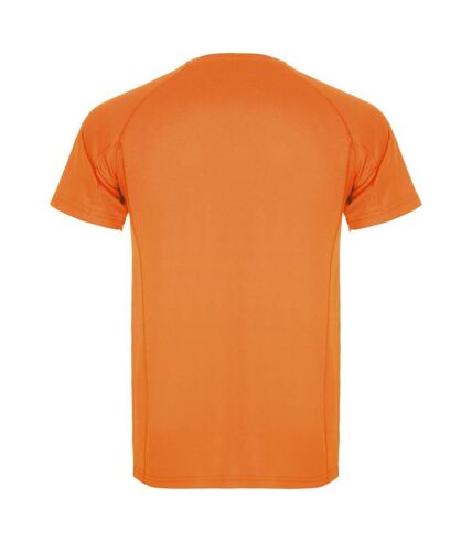 T-shirt montecarlo homme orange fluo Roly