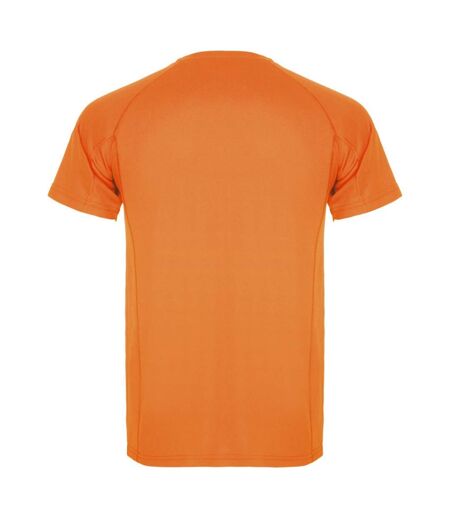 T-shirt montecarlo homme orange fluo Roly