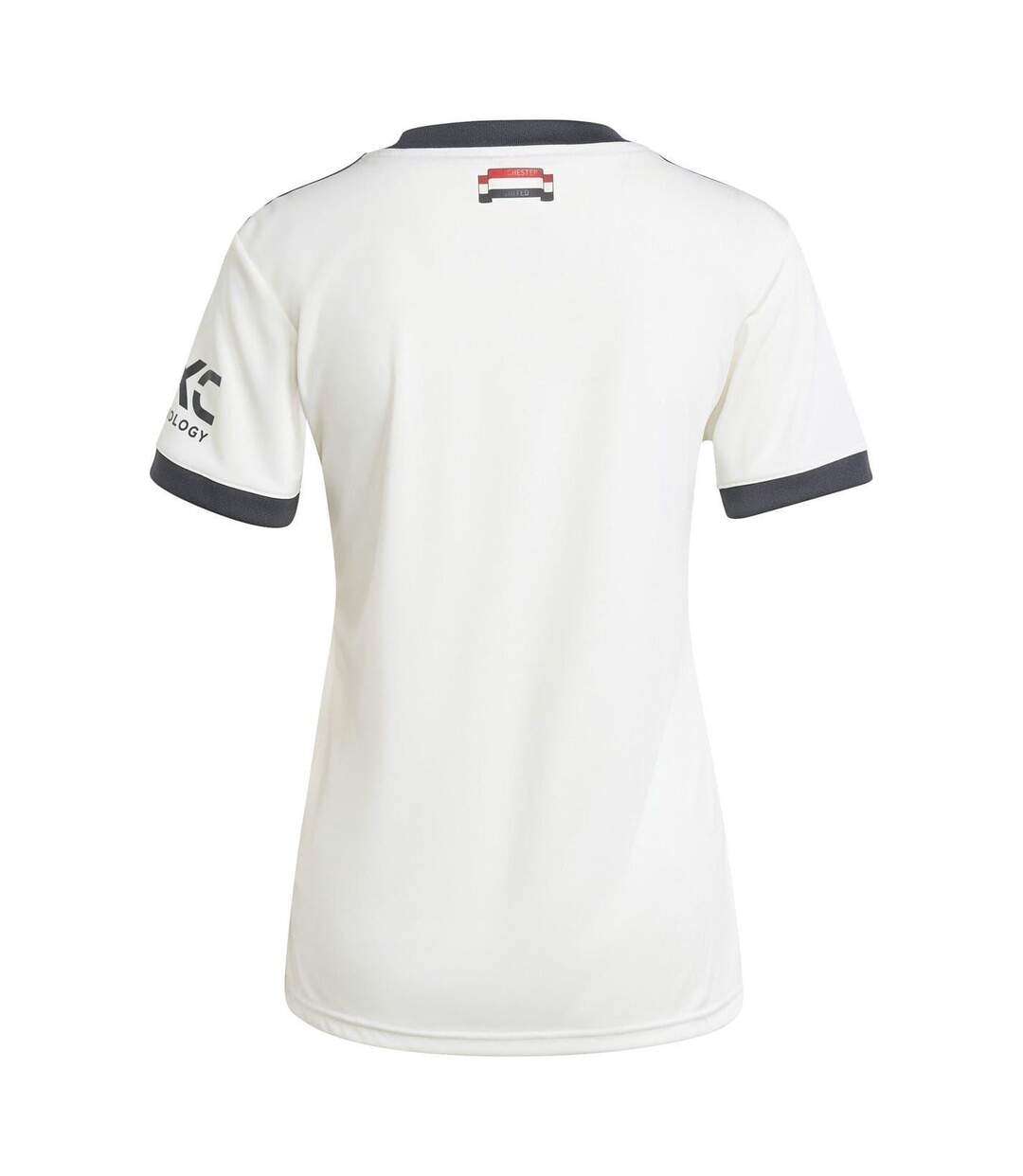 Maillot Third Motif/style Manchester United Fc 2024/2025 Femme Blanc Adidas-3