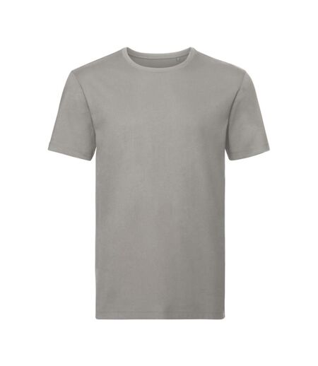 T-shirt Motif/style Uni Homme Beige Gris Russell Pure Organic