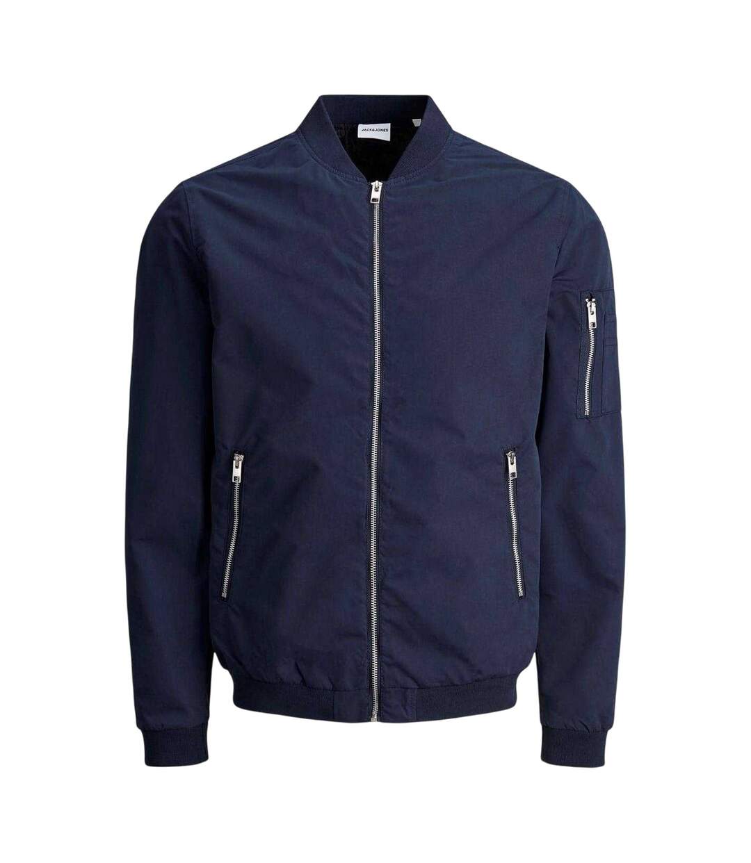 Mens Rush Plus Bomber Jacket Navy Blazer Jack And Jones-2