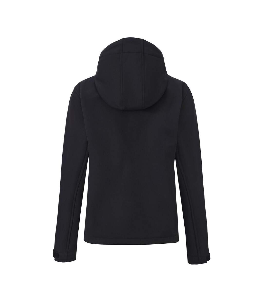Womens/ladies Plain Soft Shell Jacket Black Karrimor-2