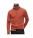 Pull orange homme superdry essential-1