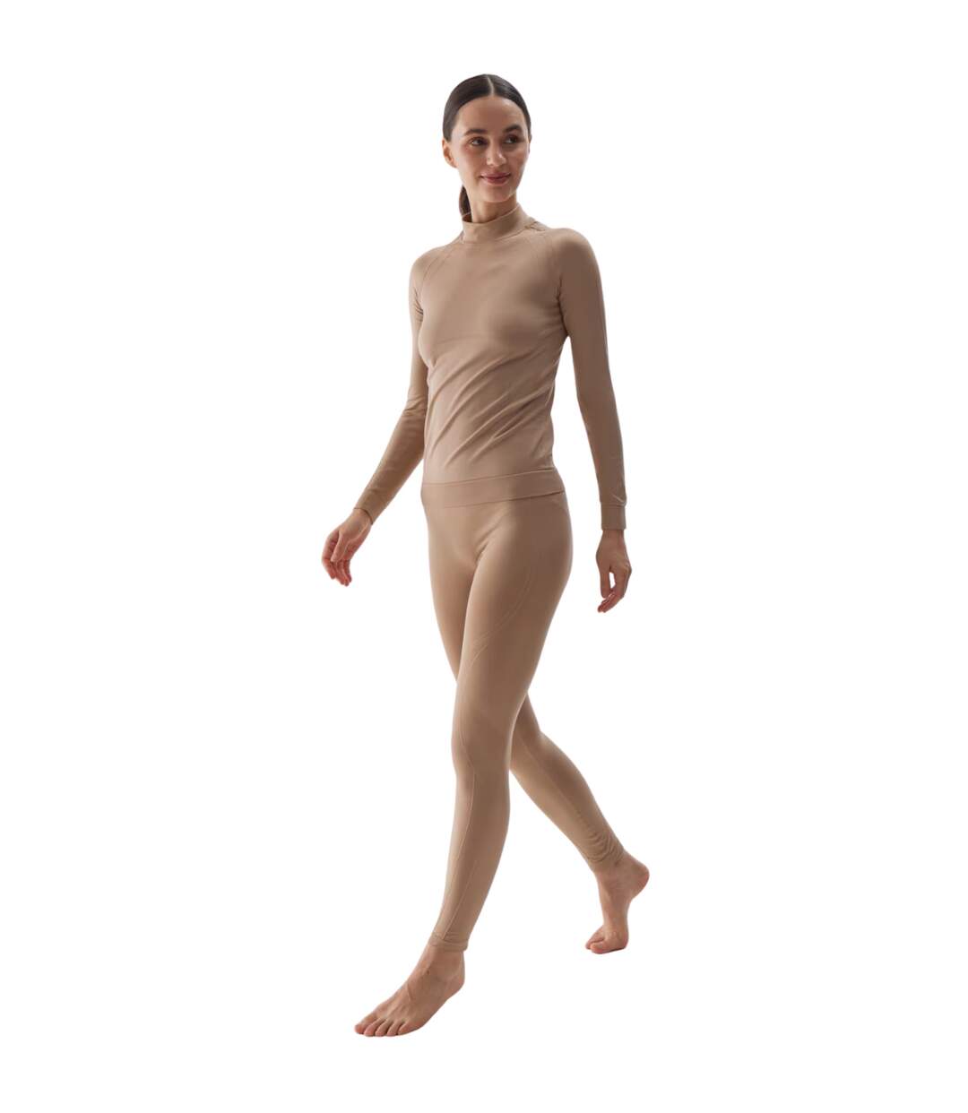 Haut Thermique Femme Marron 4F-1