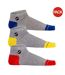 Lot De 3  Socquettes Adulte Gris Joma-1
