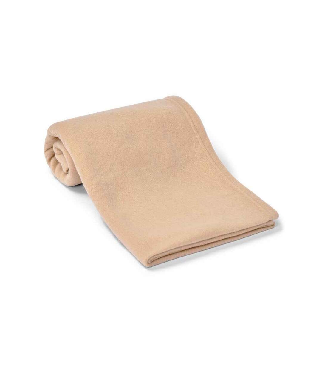 Plain polar fleece dog blanket 100cm x 80cm camel Brand Lab-1