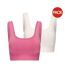 Lot De 2  Brassières De Sport Femme Framboise Pêche Blanche Slazenger-1