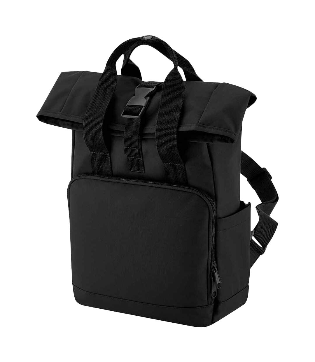 Sac à dos adulte taille unique noir Bagbase-1