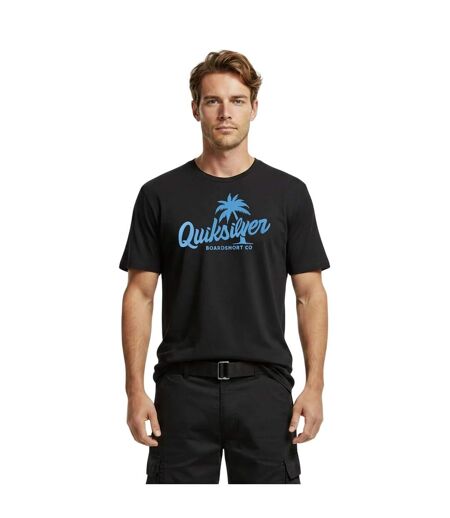 T-shirt Motif/style Imprimé Graphique Homme Noir Quiksilver